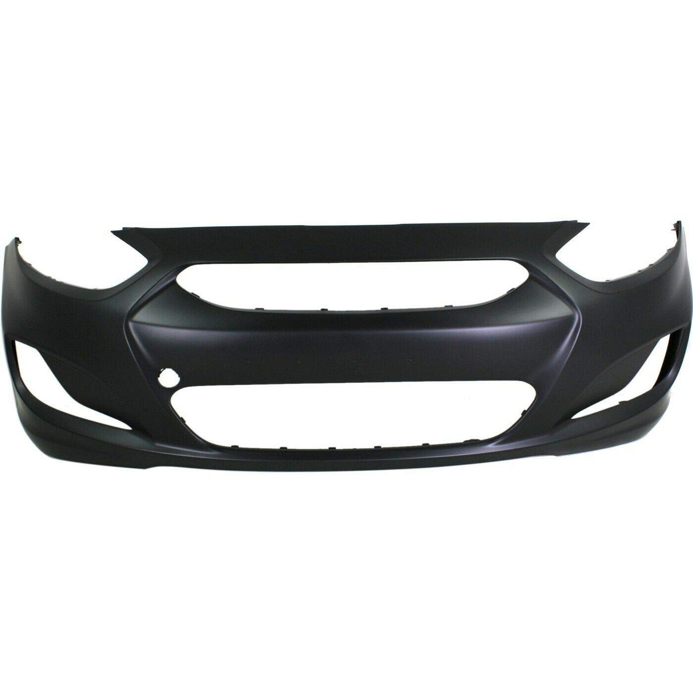 FitParts Compatible with Front Bumper Cover Fascia 2012-2014 Hyundai Accent GL GLS GS L SE Sedan Hatchback. New Primed Without S