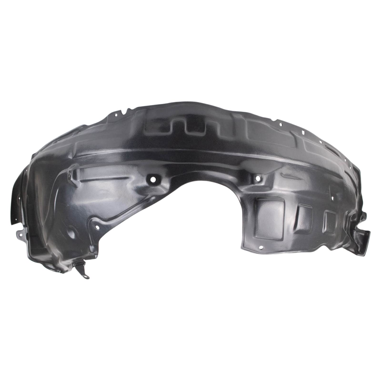 TRQ Front Right Inner Fender Liner Black Passenger Side Compatible with 2007-2009 Mazda CX-9 MA1249130