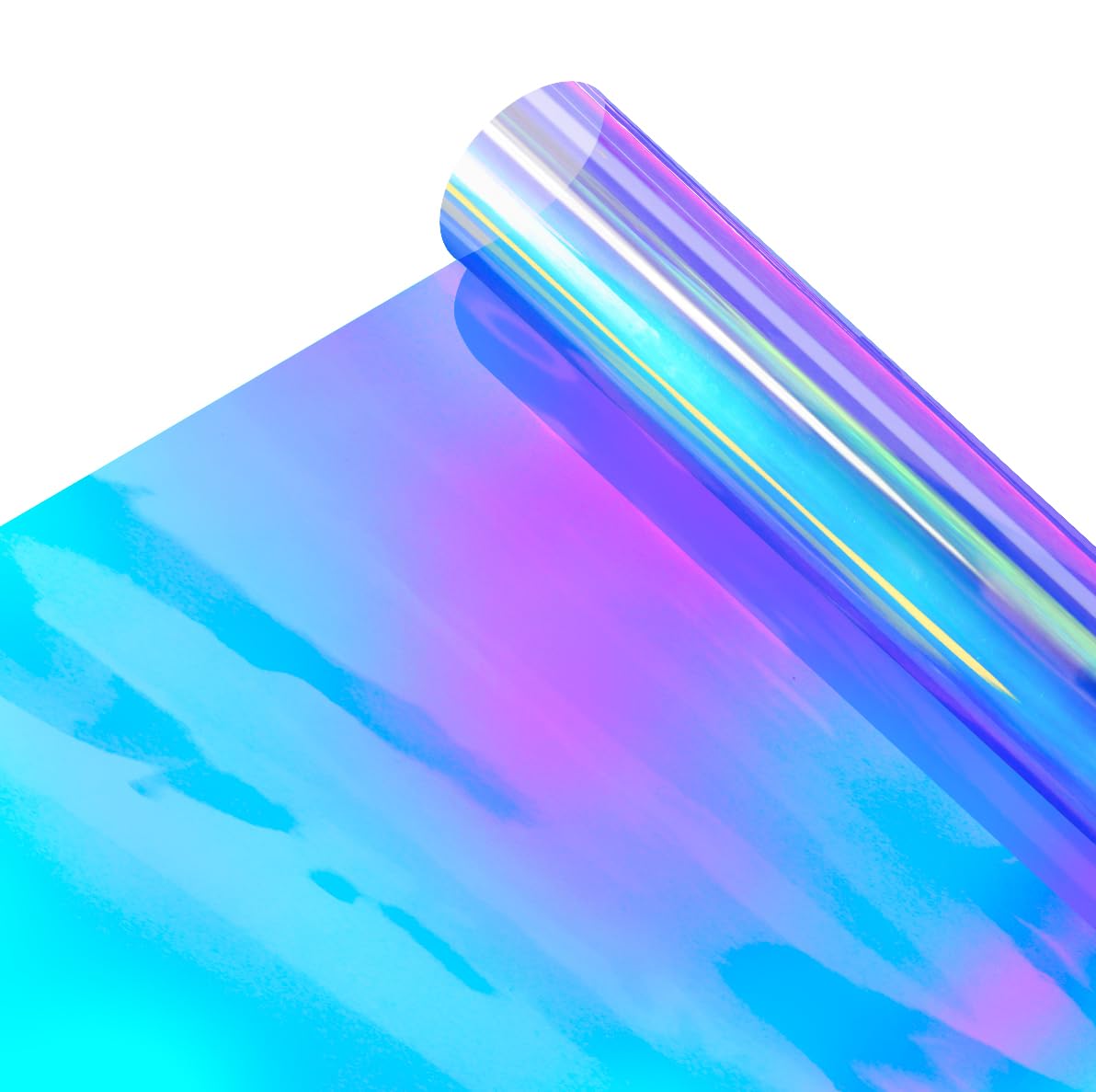 Vvivid Transparent Colorful Vinyl Window Tinting Sheets (6Ft X 4.9Ft, Chameleon)