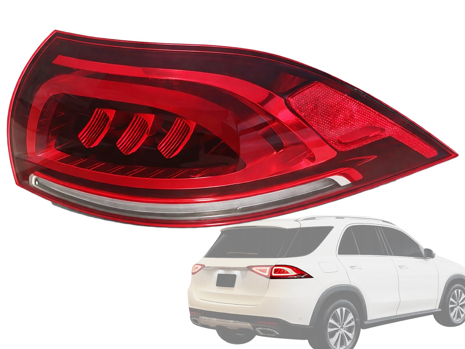 KAP Replacement for Tail Lights 2020 2021 2022 2023 GLE SUV GLE350 GLE450 All LED Outer Passenger Right Side 1679060507 MB280512