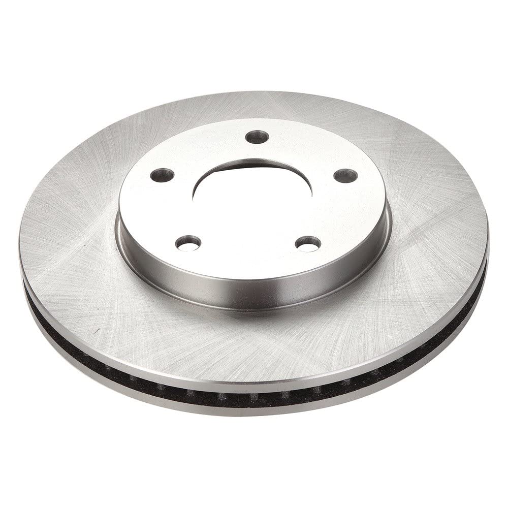 Trq Front Brake Rotors Set Vented Compatible With 2001-2005 Chrysler Sebring Dodge Stratus Mitsubishi Eclipse 2000-2012 Galant 2