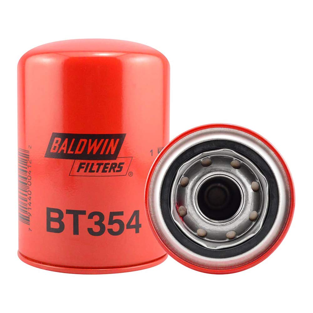Baldwin Filters Transmission Filter, 311/16 x 53/8 In,Orange,1 1/8
