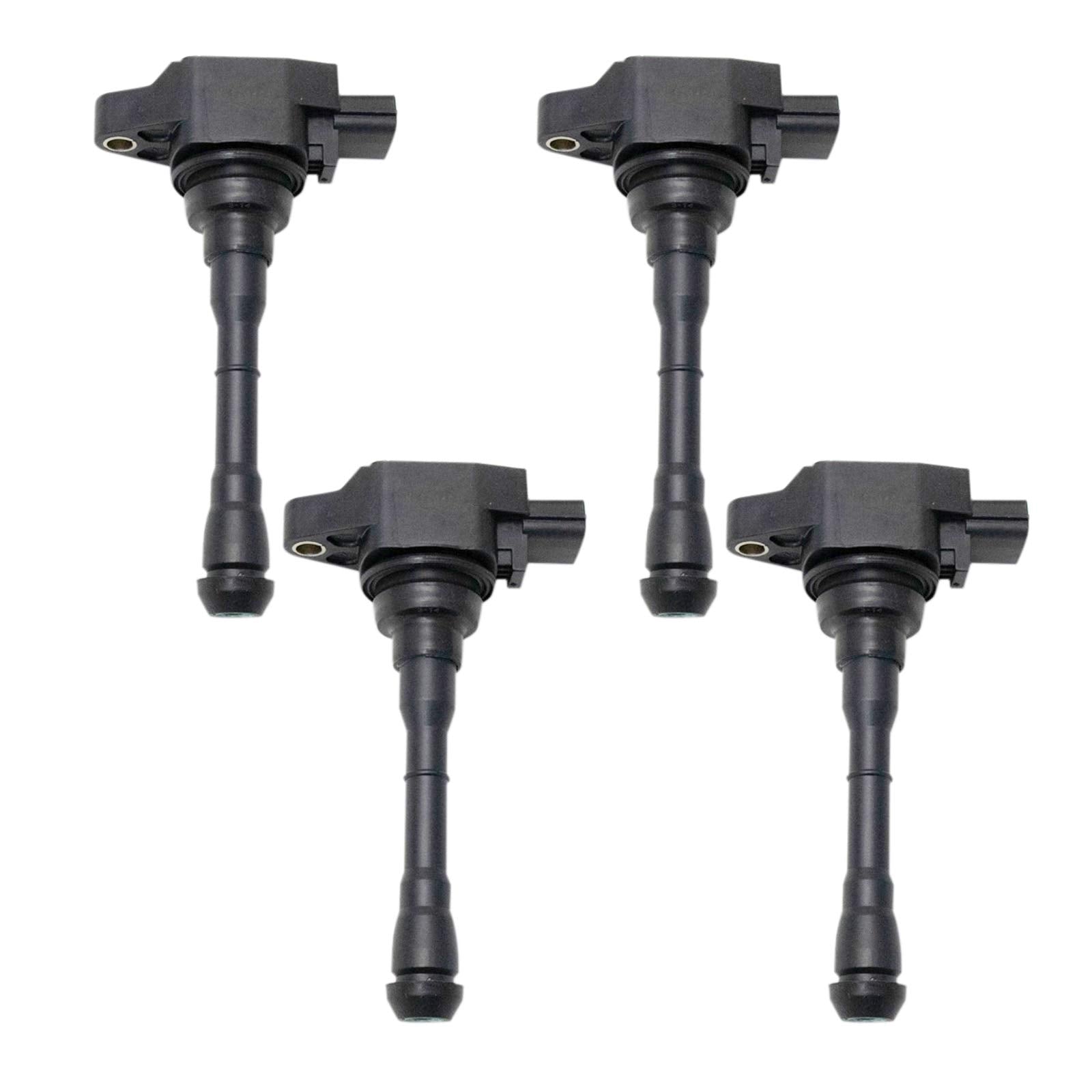 Trq Ignition Coil Set Compatible With 2011-2017 Nissan Juke 2017-2019 Rogue 2017-2021 Rogue Sport Sentra