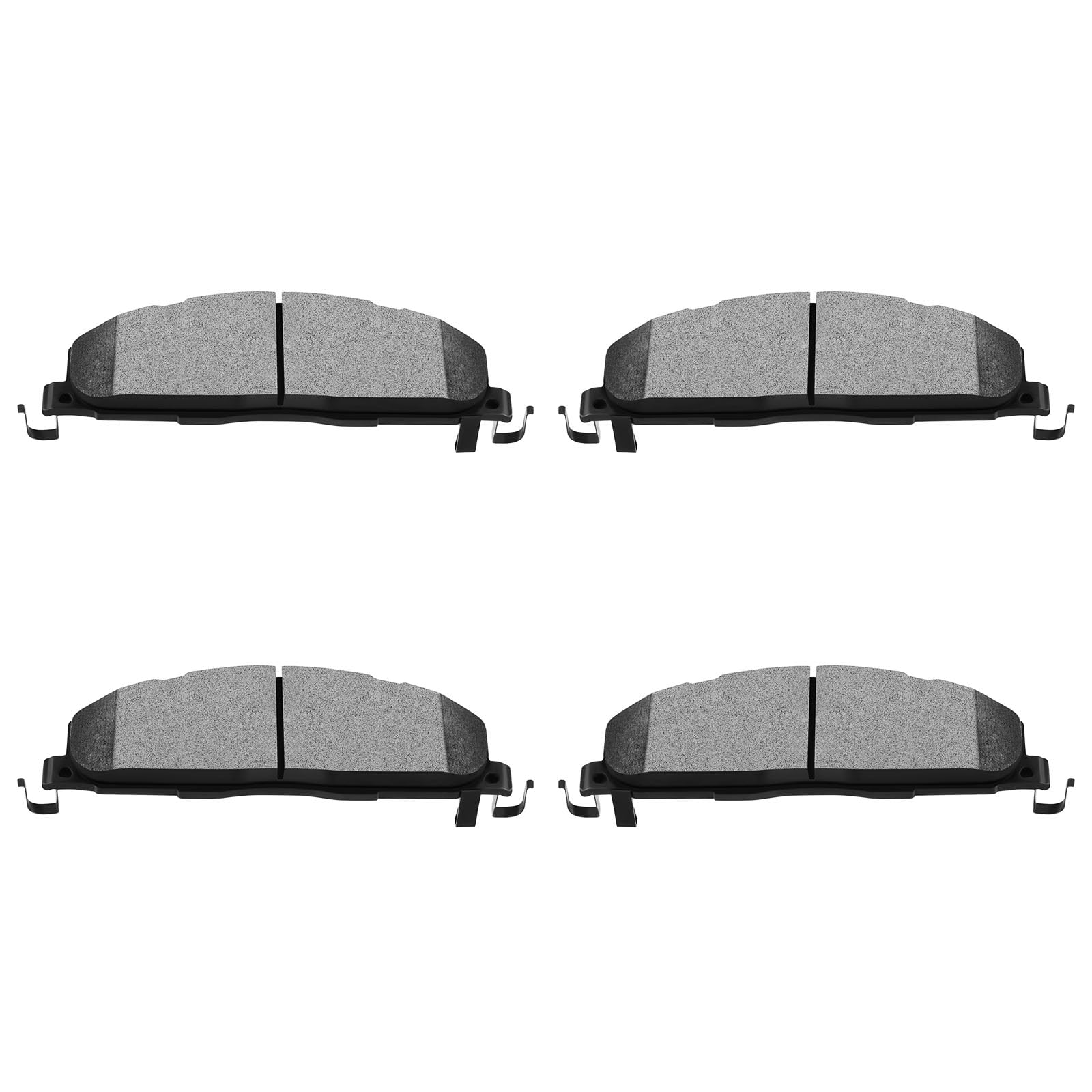 Scitoo D1400 Rear Semi-Metal Brake Pads - Fit For Dodge Ram 2500, 3500, 1500, 2009-2018 & Ram Promaster 3500 2017