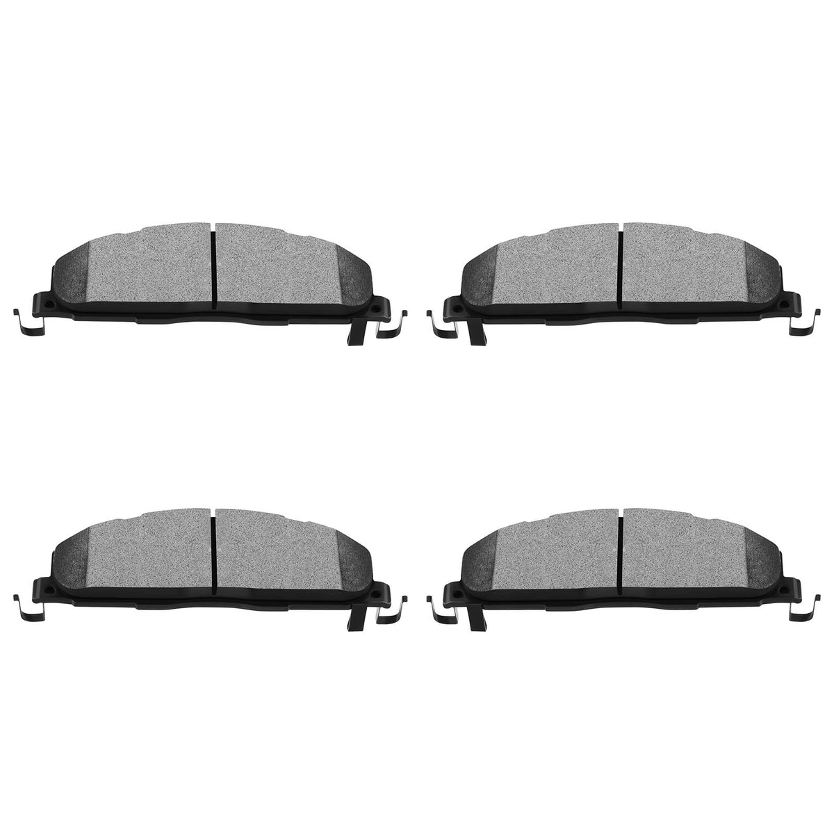 Scitoo D1400 Rear Semi-Metal Brake Pads - Fit For Dodge Ram 2500, 3500, 1500, 2009-2018 & Ram Promaster 3500 2017