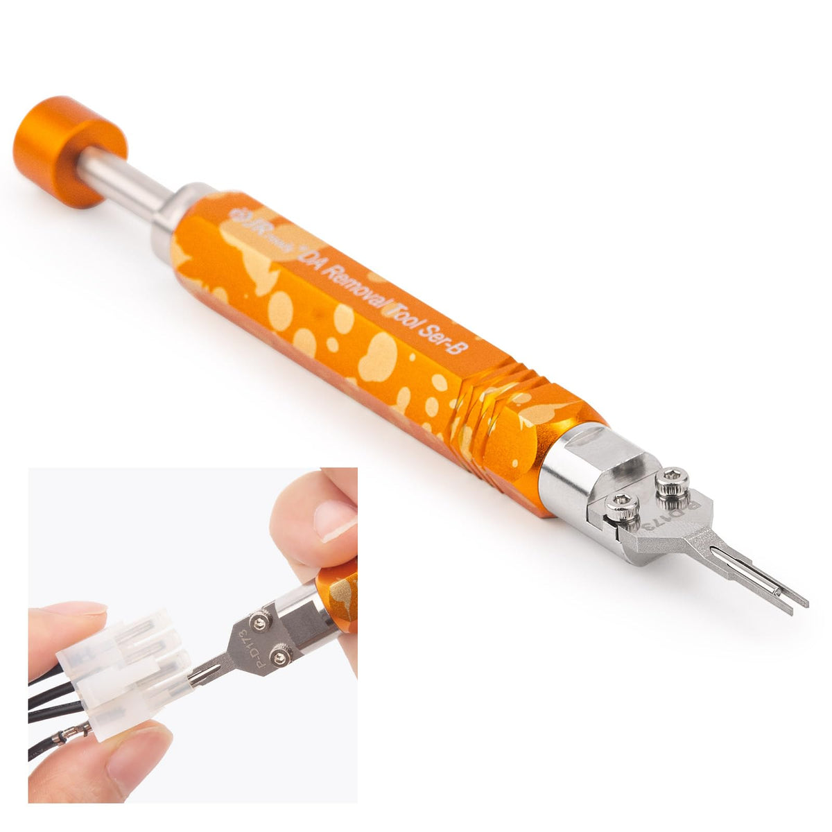 Jrready Dap-D173 Ejector Rod Pin Extractor Mini-Fit Jr Extraction Tool(Equivalent To Molex 11-03-0044) Terminal Release Tool For
