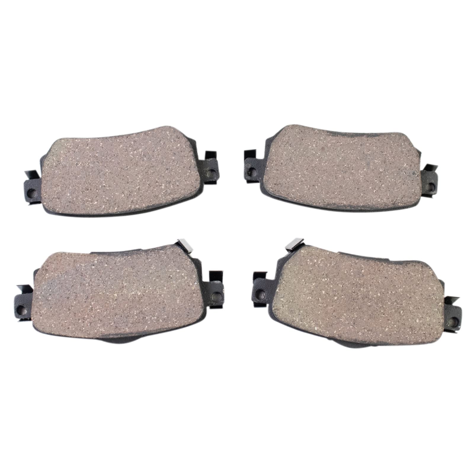 Trq Rear Brake Pads Ceramic Compatible With 2018-2021 Nissan Leaf 2018-2020 Rogue 2019-2021 Rogue Sport