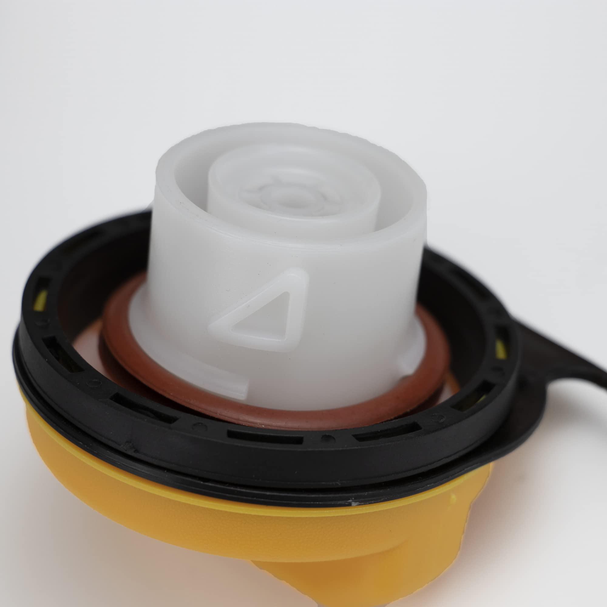 ROVIKE E85 Gas Cap for 2007-2011 Chevy Silverado, Suburban, Tahoe, Cadillac Escalade, GMC Sierra, Yellow, GT295, 20915990