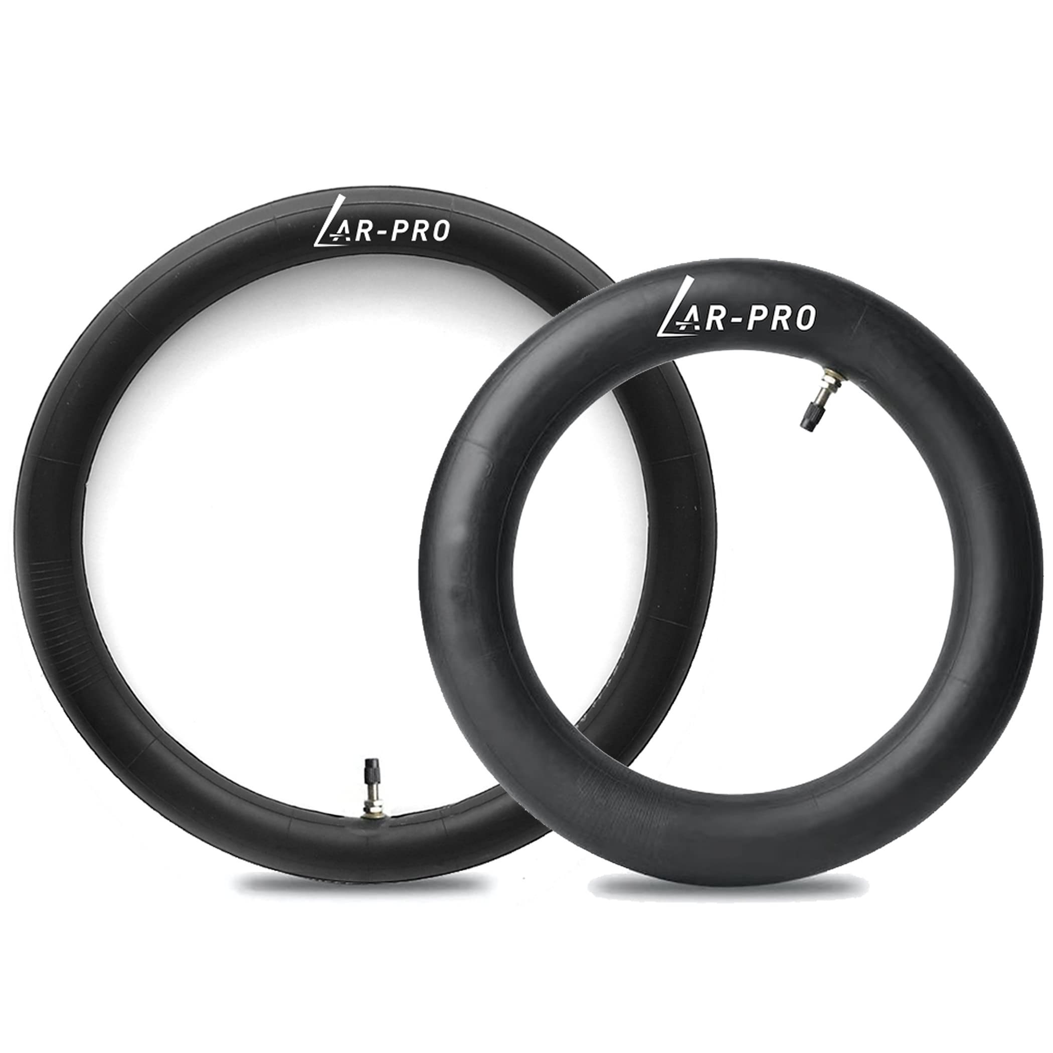 (2-Pack) 2.75-17 (70/100-17) Front And 3.00-14 (90/100-14) Rear Inner Tube For Dirt Bike Tires - Compatible With Honda Trail, Baja Motorsports, 110Cc, 125Cc, And 140Cc Off-Road Bikes And More