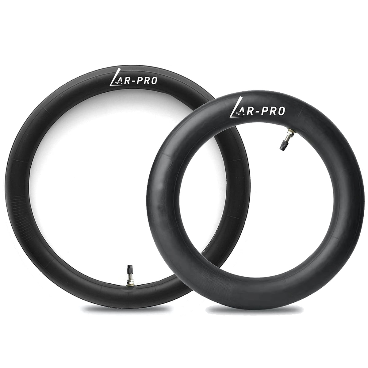 (2-Pack) 2.75-17 (70/100-17) Front and 3.00-14 (90/100-14) Rear Inner Tube for Dirt Bike Tires - Compatible with Honda Trail, Ba