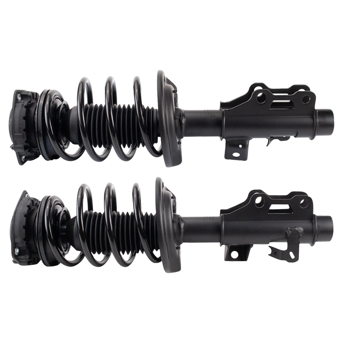 Trq Front Strut & Coil Spring Assembly Set Driver & Passenger Sides Compatible With 16-19 Chevrolet Camaro