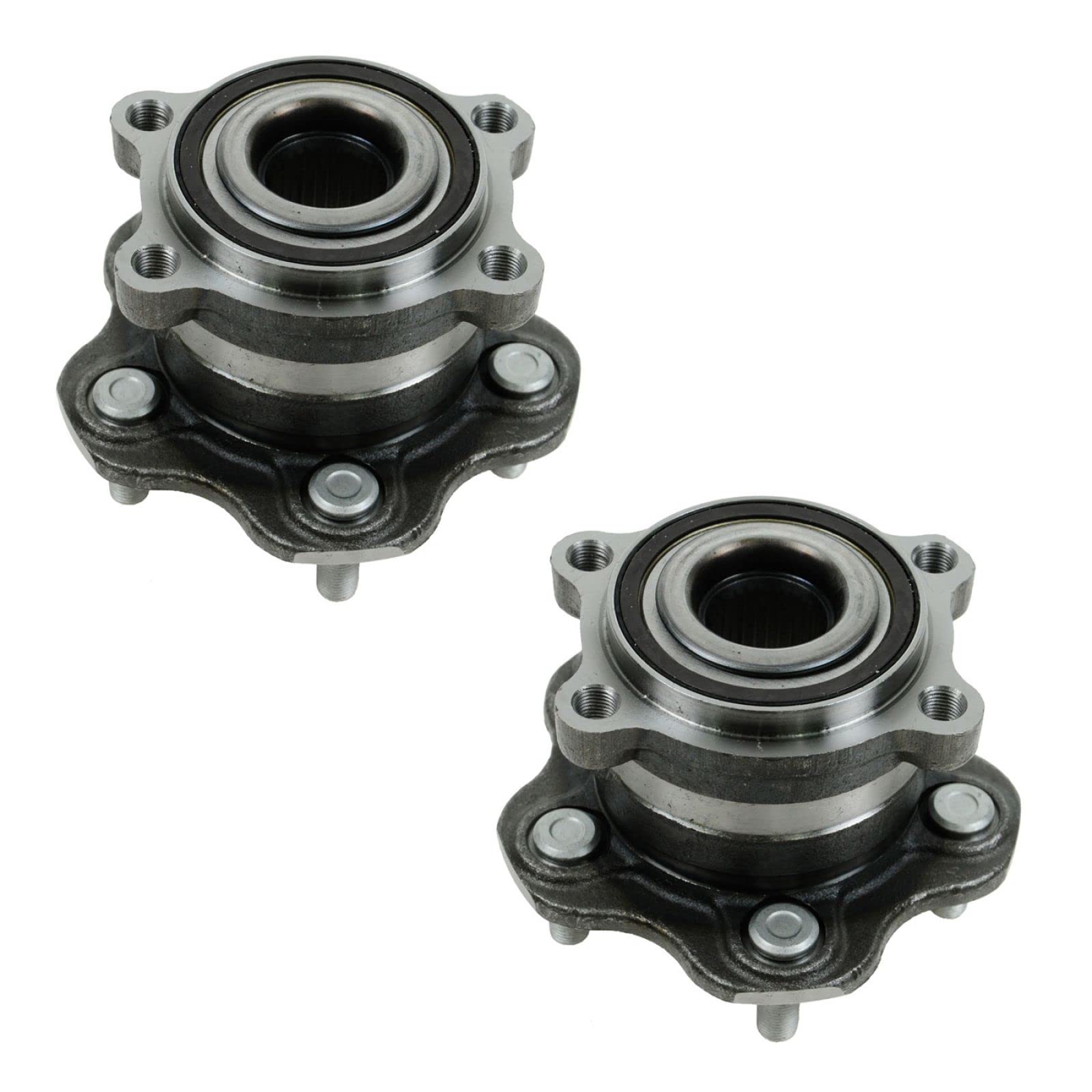 Trq Rear Wheel Hub Bearings Assembly Set Compatible With 2009-2014 Nissan Murano