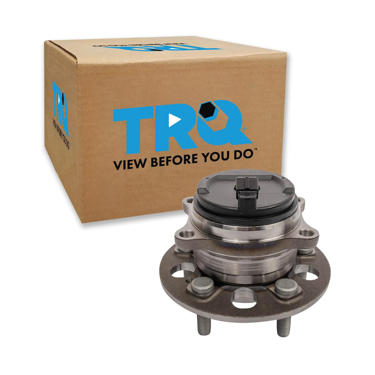 Trq Front Left Right Wheel Hub Bearing Assembly Driver Passenger Side Compatible With 2019-2022 Genesis G70 2018-2019 Kia Stinge