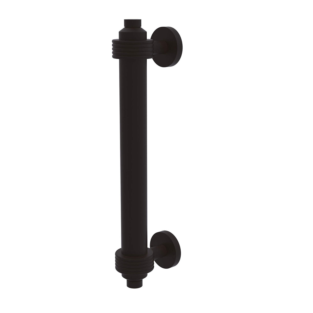 Allied Brass 403G 8 Inch Groovy Accents Door Pull, Oil Rubbed Bronze