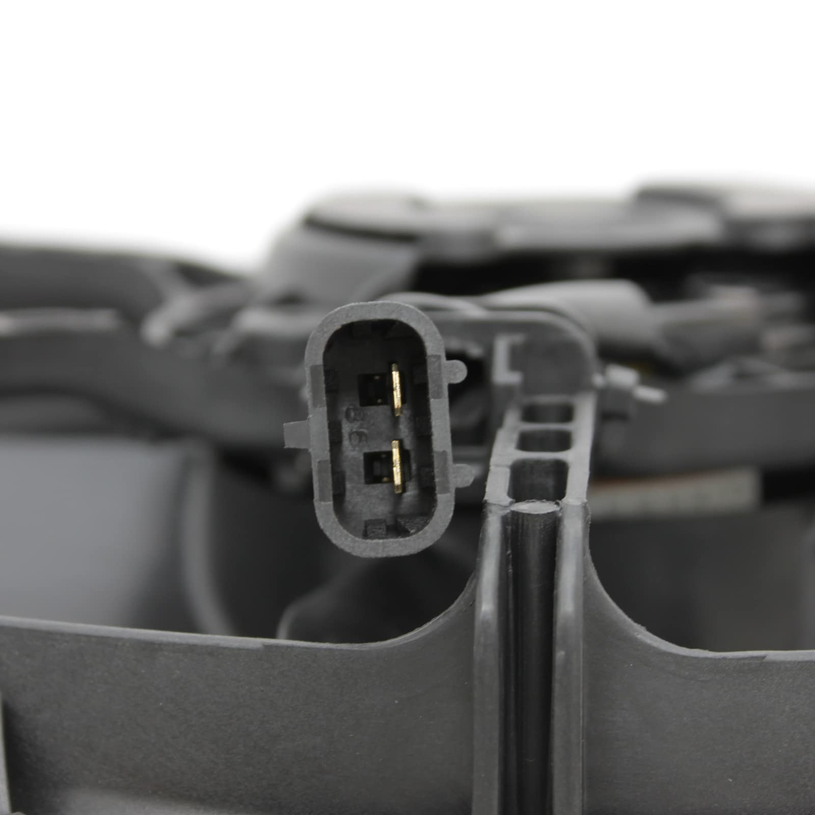 TYG OE Replacement(CAPA Quality) Cooling Fan Extra Silent for 2006-2011 Chevrolet HHR 2.2L/2.4L | OE No. 25784660 | Partslink No