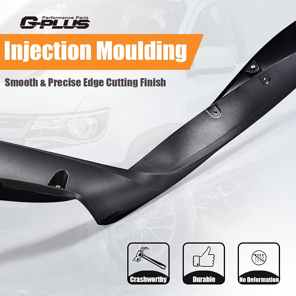 G-PLUS Fender Flares, Compatible With Dodge Ram 2500 Ram 3500 2010-2017(Do Not Fit Dually and Chassis Cab Models), Smooth Black