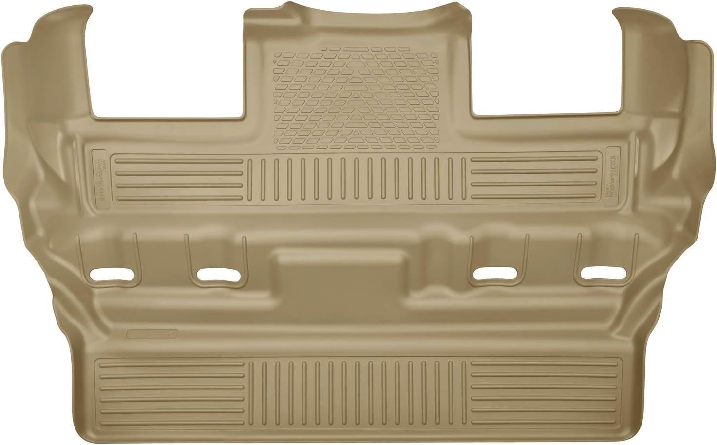 Husky Liners Weatherbeater Floor Mats | Fits 2015-2020 Cadillac Escalade; Chevrolet Tahoe; GMC Yukon w/2nd Row Bucket Seat | 3rd
