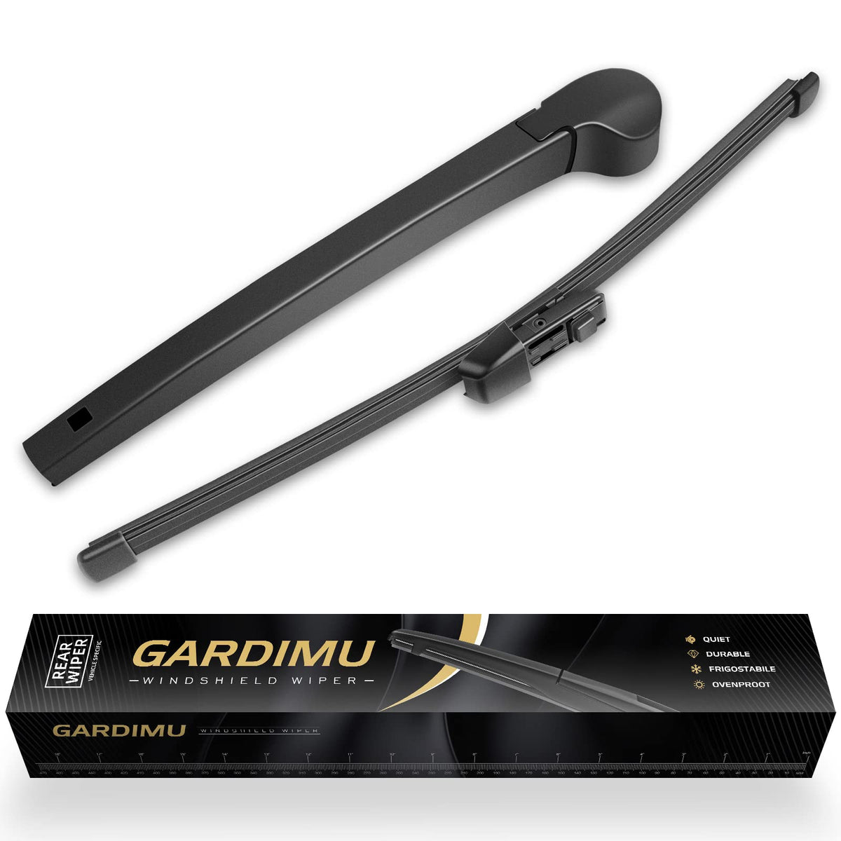 Replacement for Volkswagen Atlas Rear Windshield Wiper Blade and Arm Assembly