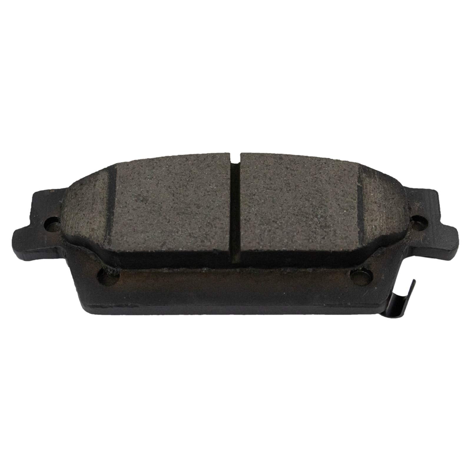 Trq Rear Brake Pad & Rotor Kit Brake Pads Brake Rotor Parking Brake Shoe Set Ceramic Compatible With 2005-2009 Cadillac Sts