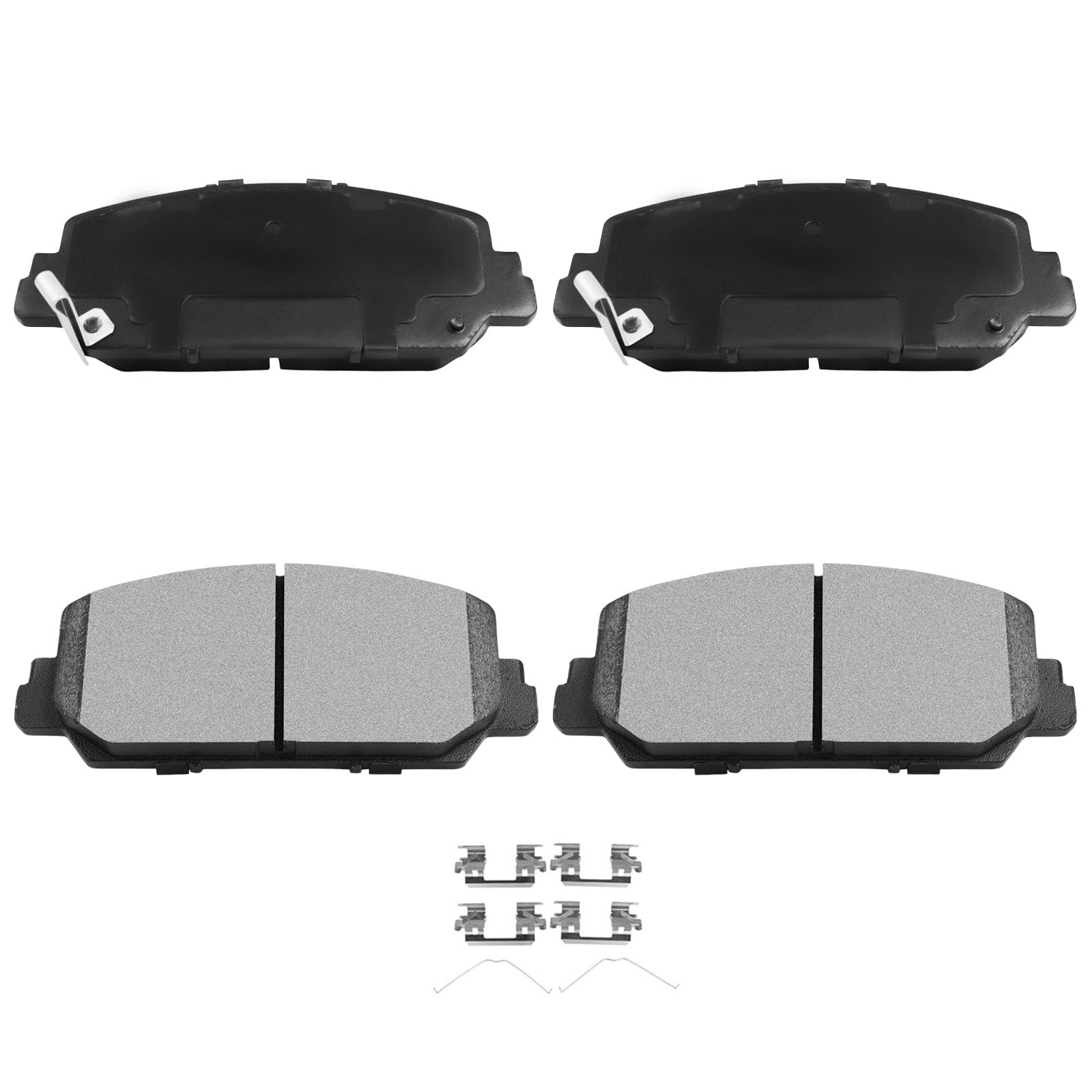 Automuto 4Pcs Front Ceramic Disc Brake Pads Set D1697 For Acura Ilx 2016-2022,For Acura Rdx 2014-2018,For Acura Rlx 2014-2020,Fo