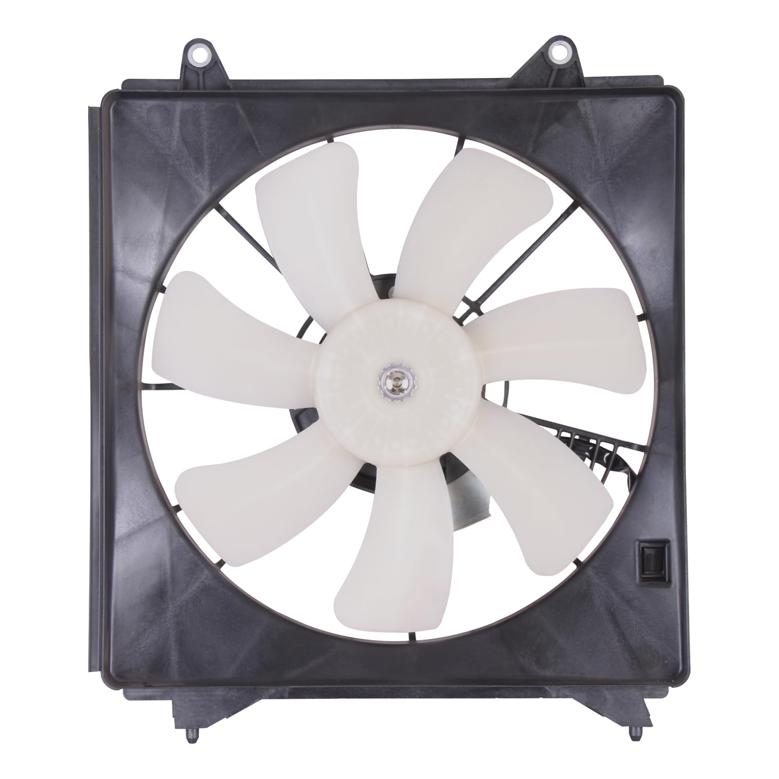 TYG Upgraded Cooling Fan Assembly for 2013-2017 Honda Accord Denso Type 6cyl | Racing-Level OE Replacement Engine Radiator for 3