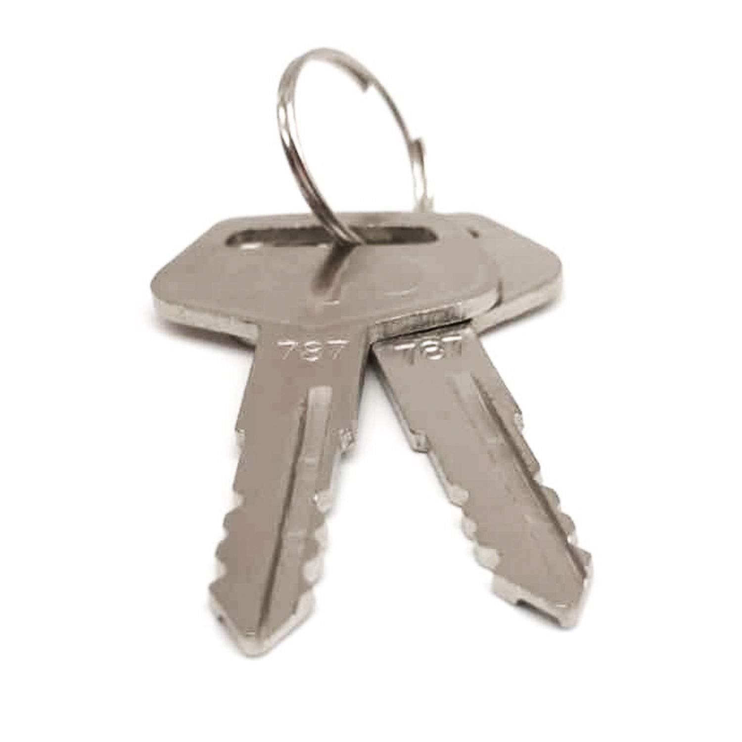 Pair (2 Keys) Komatsu Equipment Key-Ignition Key For Komatsu, Kalmar, Dressta, Sakai, Part Number 787 Keys 2019