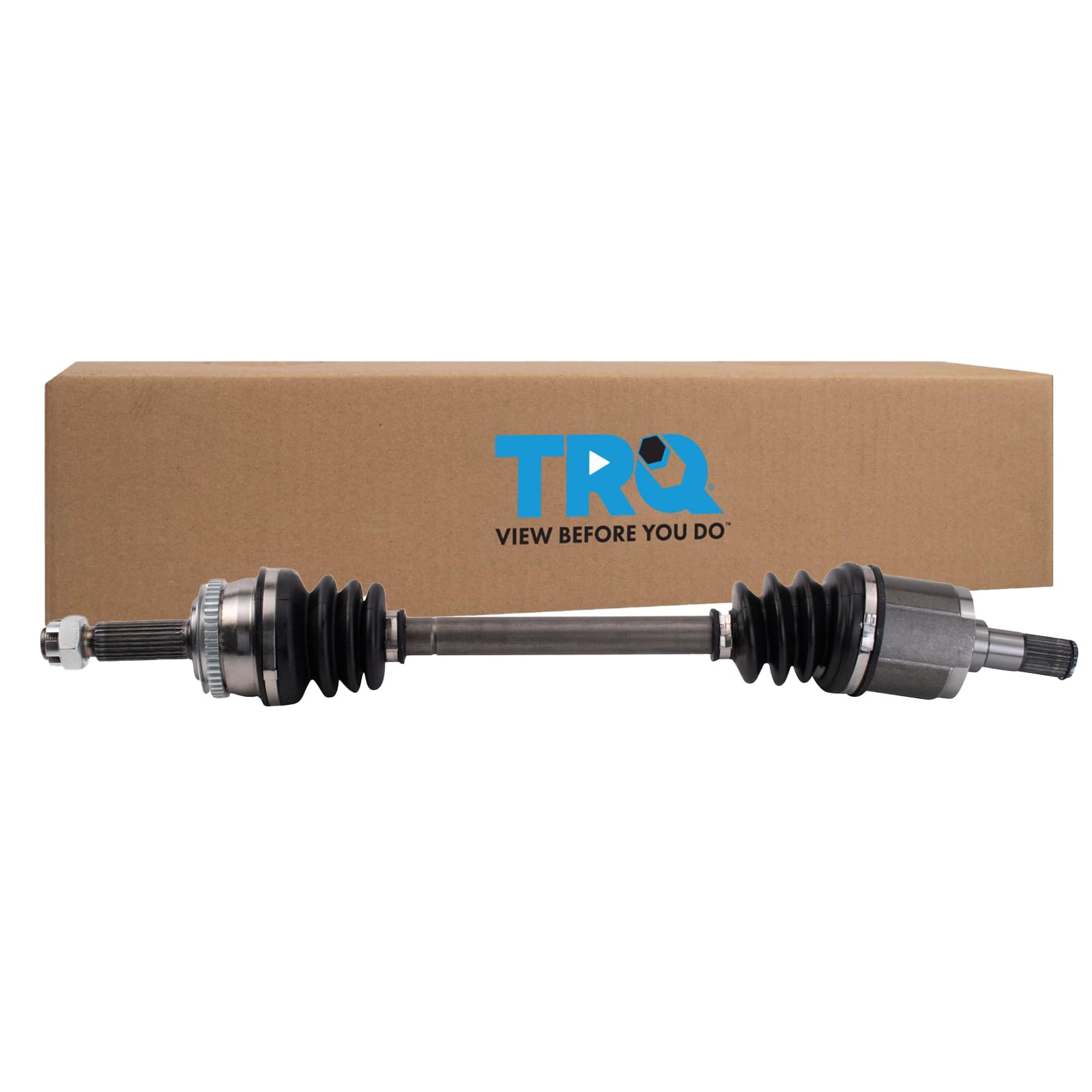 Trq Front Left Cv Axle Shaft Assembly Drivers Side Compatible With 2006-2011 Hyundai Accent 2006-2012 Kia Rio Rio5