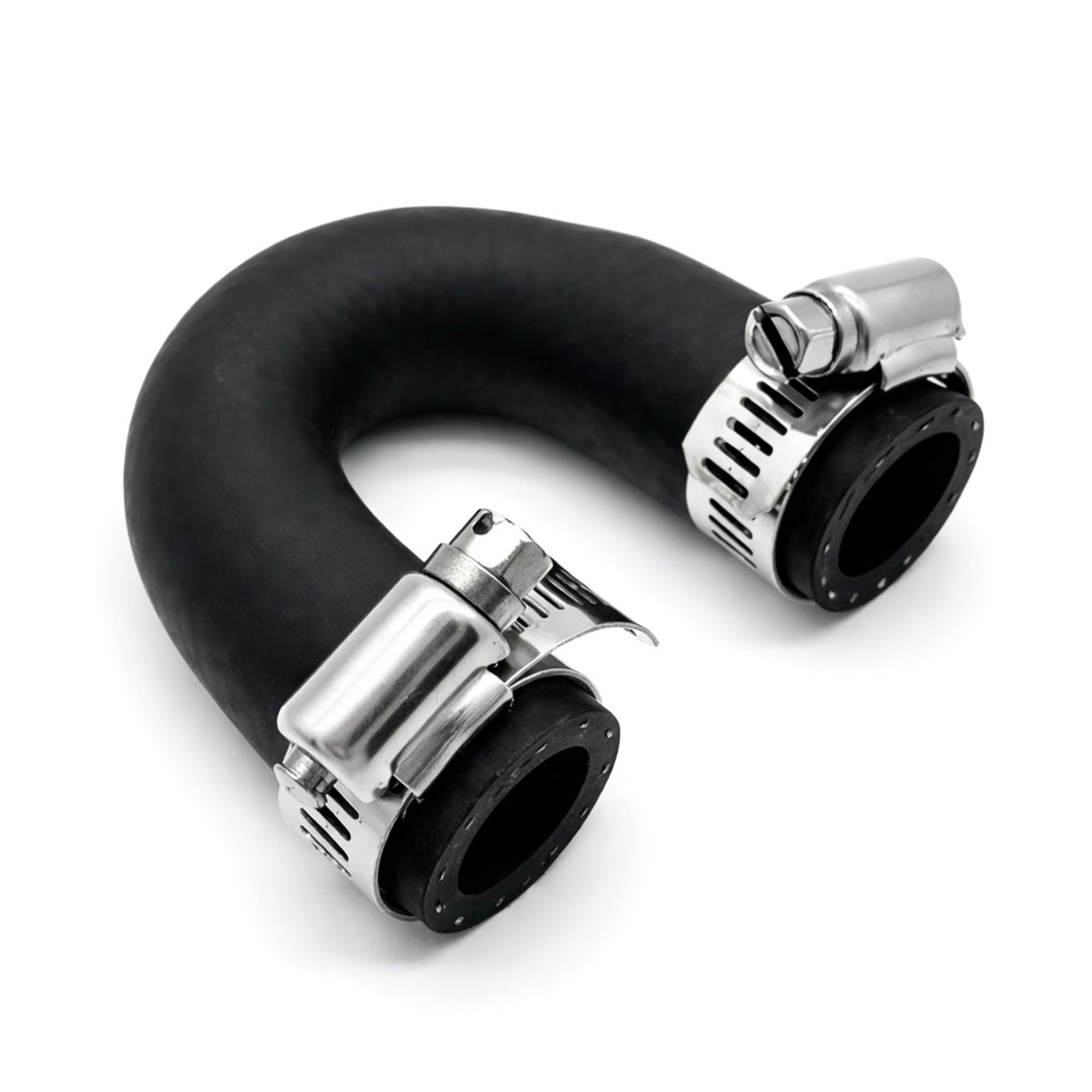 MHWTSS Heater Core Bypass Hose with 2 Clamps for LS and LT Series Engines, 551699 Coolant Crossover U Shape Hose with 5/8 and 3/