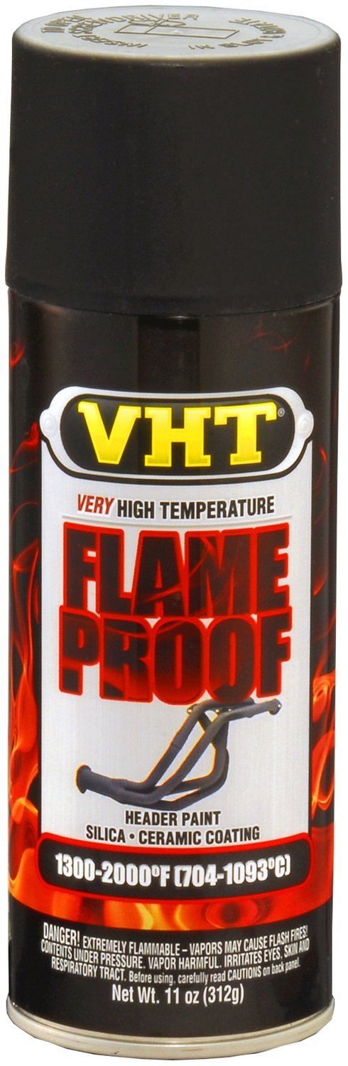 Vht Flameproof Coating, Flat Black