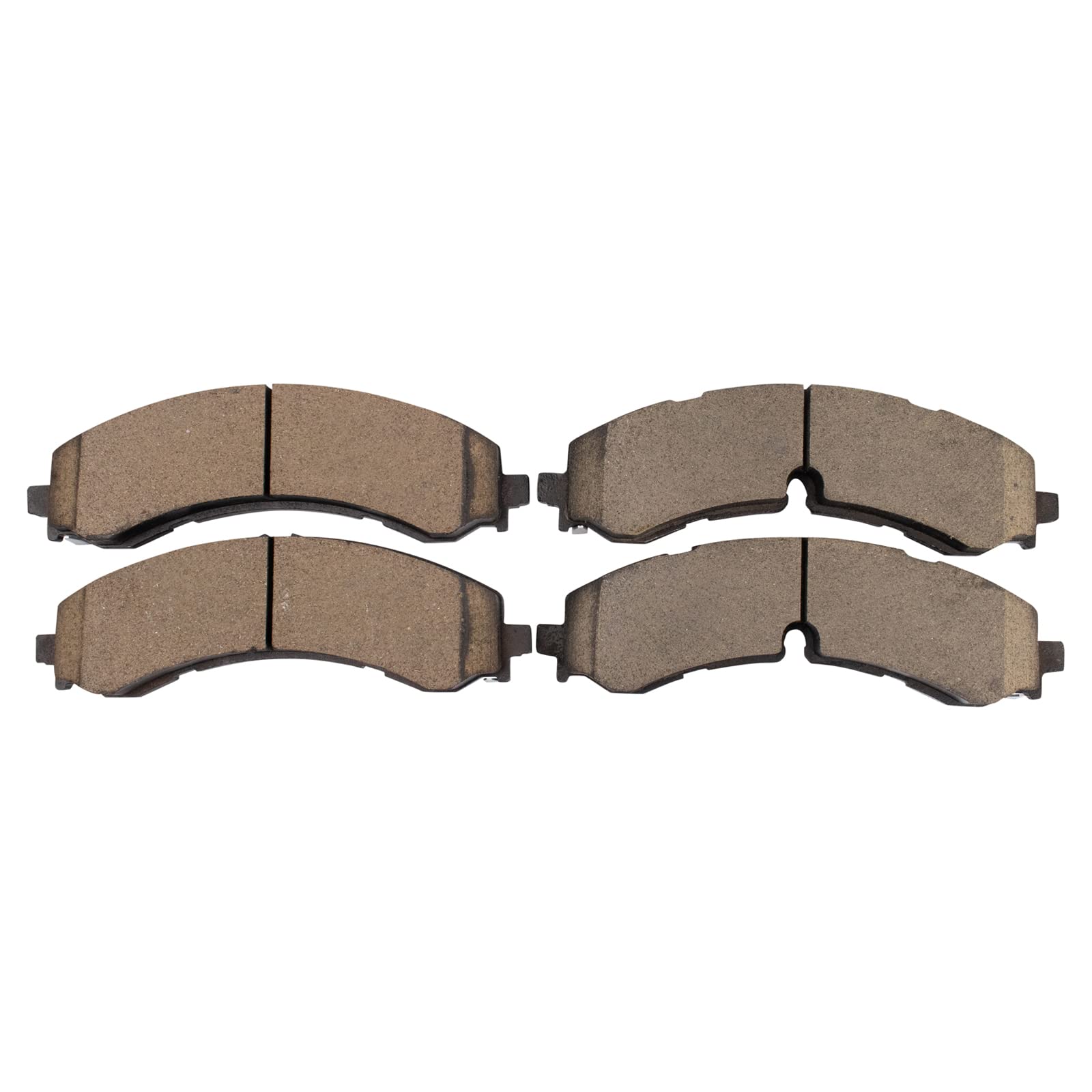 Trq Ceramic Brake Pads Compatible With 2020-2022 Chevrolet Silverado 2500, 3500 Hd, Gmc Sierra 2500, 3500 Hd