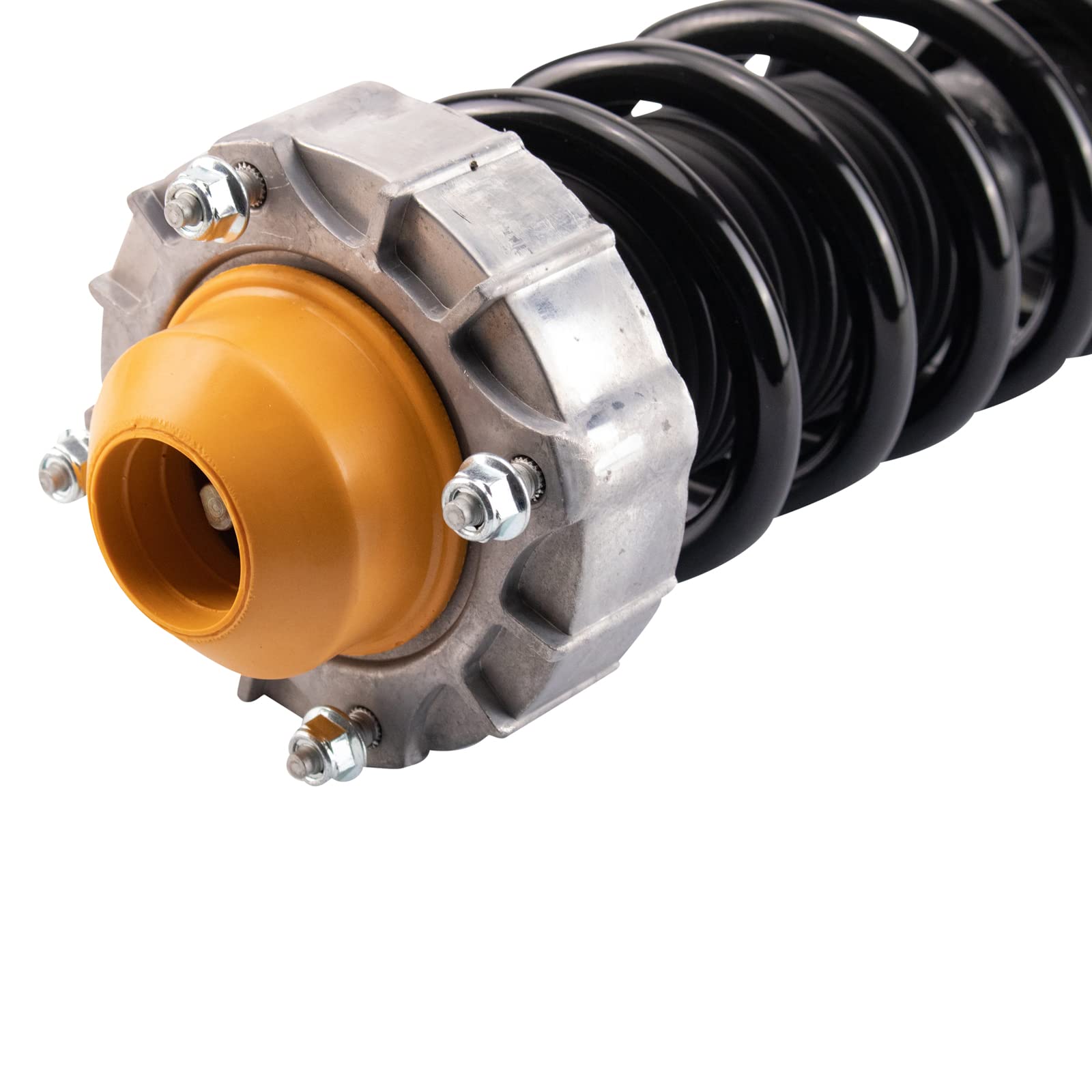 Trq Rear Shock & Spring Assembly Set Compatible With 2007-2015 Audi 03-18 Porsche 04-17 Vw