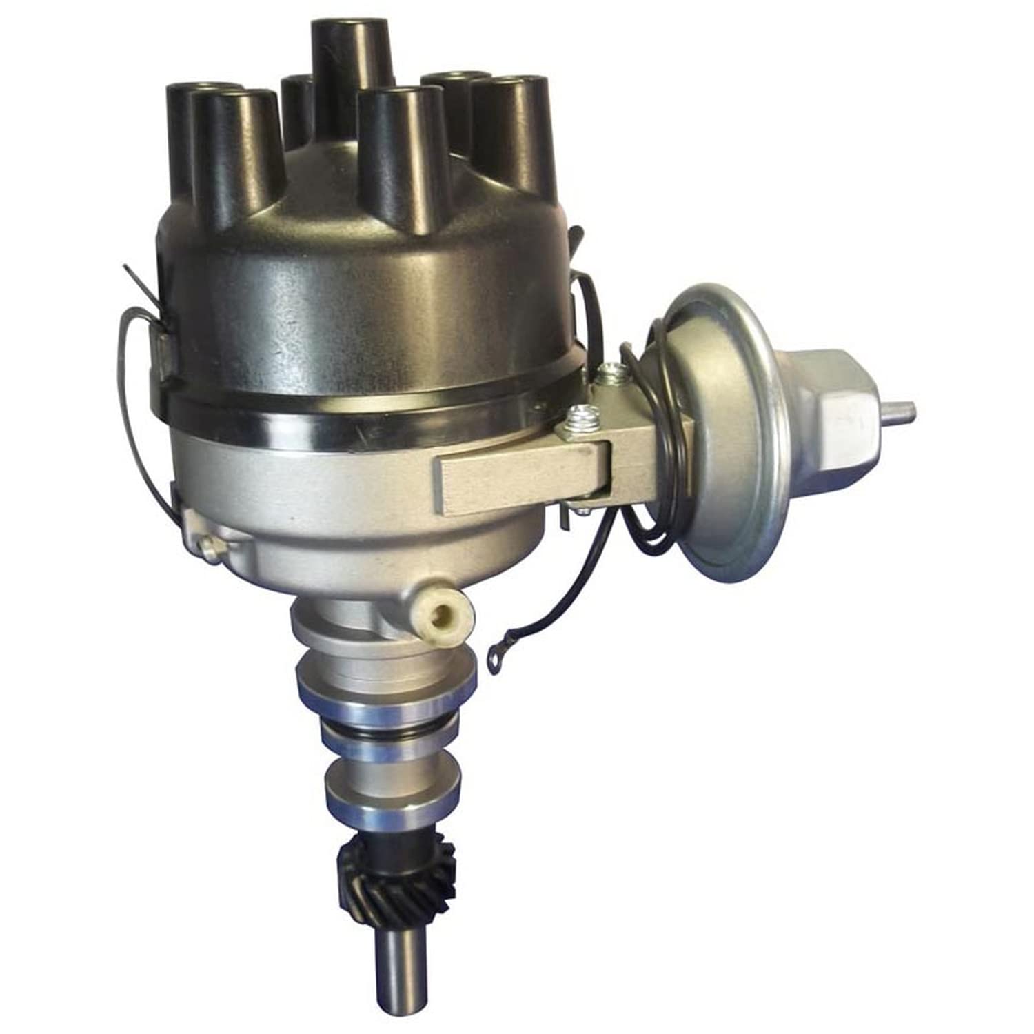 New Distributor Compatible With 1965-1973 Compatible With Mustang Inline 6 2.8 170 3.3 200 4.1 250, Replaces C6DF 12127-A, C6DF 