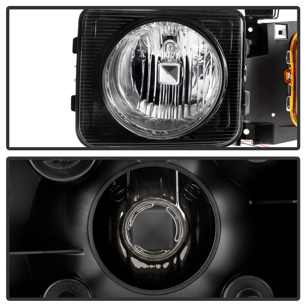 Acanii - For 2006 2007 2008 2009 2010 Hummer H3 09-10 H3T Factory Headlights Headlamps Replacement Pair Set Left+Right