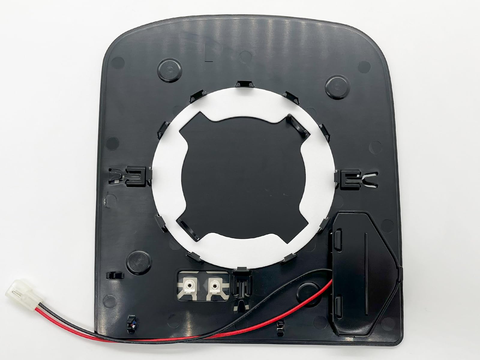 Apa Replacement For Towing Mirror Glass Upper Part Heated With Signal Light 2007-2014 Gm Pickup Van Silverado Sierra Driver Left Side Gm1324143