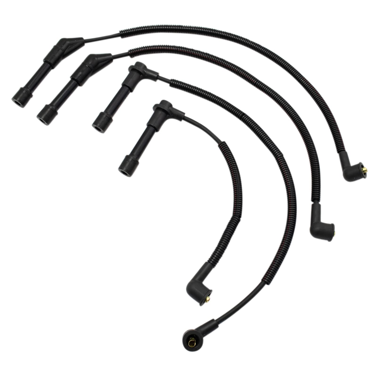 Trq Engine Ignition Spark Plug Wire Kit Set Compatible With Nissan Xterra Frontier 3.3L Supercharged