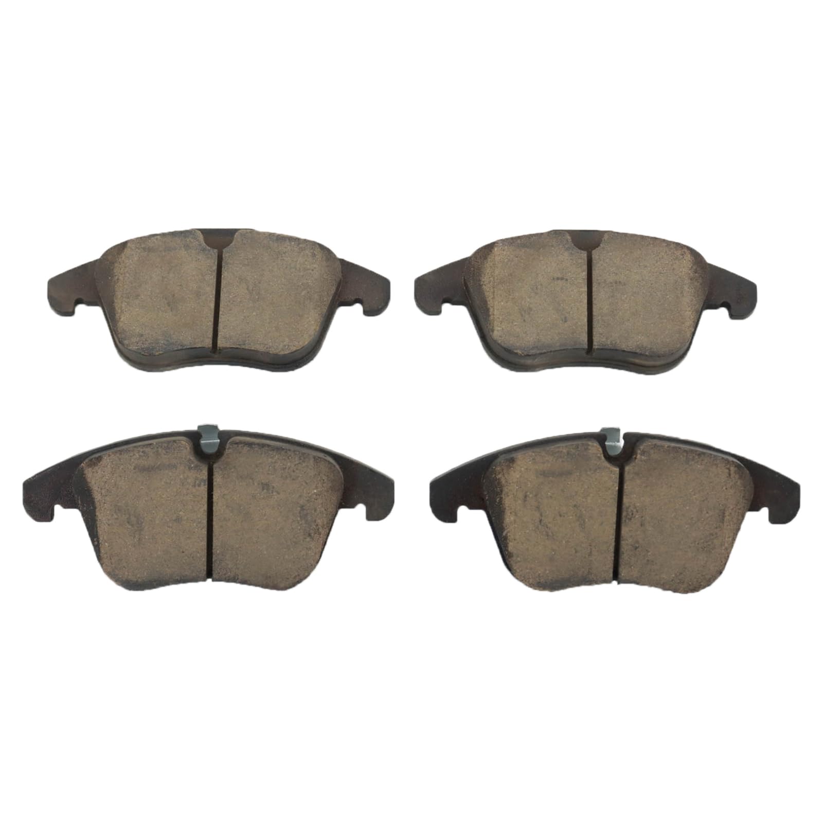 TRQ Front Brake Pads Ceramic Compatible with 2017-2019 Jaguar XE