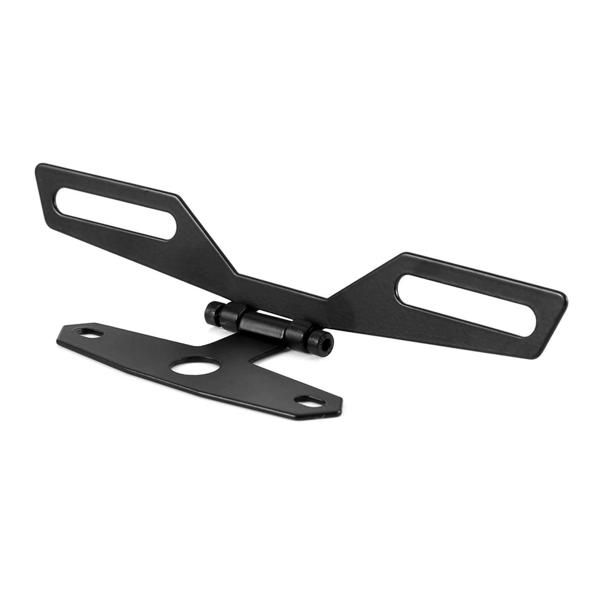 Motorcycle License Plate Bracket, Motorcycle License Plate Mount, Adjustable Motorcycle Flip Plate, Universal Rear Light Bracket