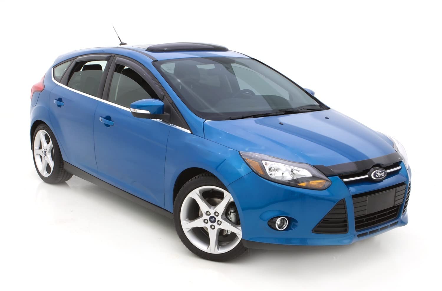 Auto Ventshade [AVS] Windflector / Sun Roof Deflector | Fits 2019 - 2024 models up to 35.5in. Wide Sunroof, 1 pc. | Smoke - 7700