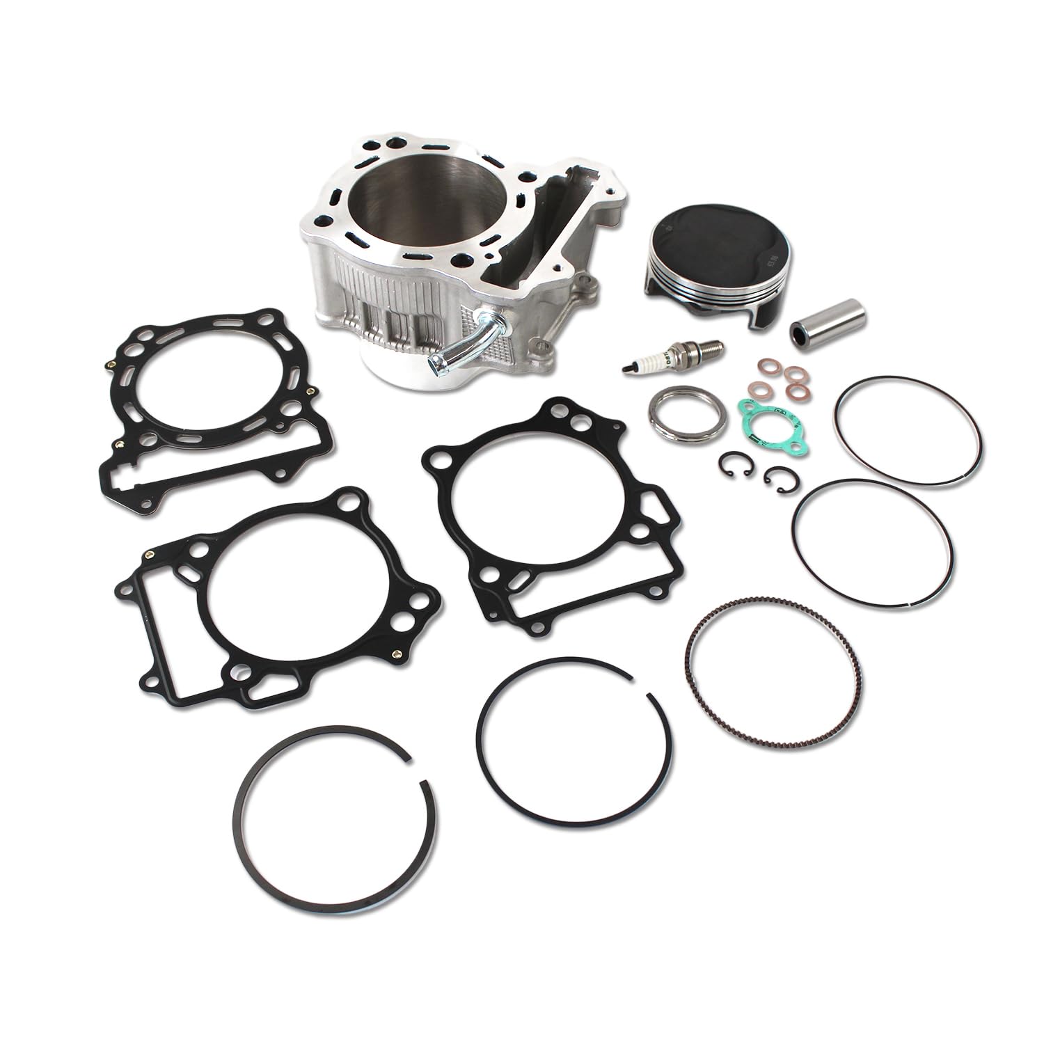 Pangolin Ltz400 Top End Kit Ltz 400 Cylinder Gasket Top End Rebuild Kit 434Cc Bore Size 94Mm 11191-13E00 For Suzuki Ltz 400 Models 2003-2014, For Dr-Z400 2000-2015, For Kawasaki Kfx400 2003-2006 Parts