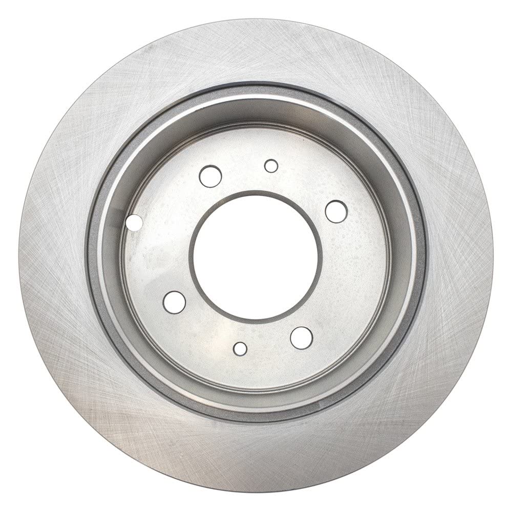 Trq Rear Brake Rotors Set Solid Compatible With 1999-2005 Hyundai Sonata 2001-2006 Kia Optima