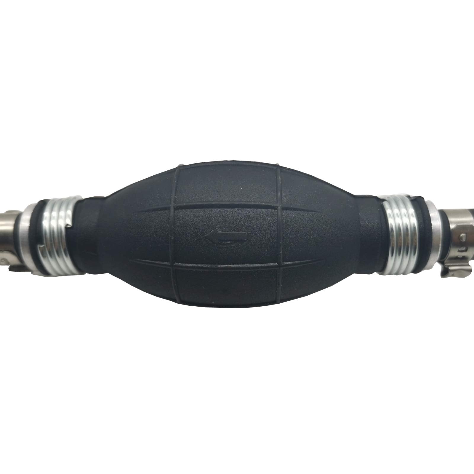 Tihood 6Ft Fuel Line Assembly 3/8'' Inner Dia 5/8'' Outer Dia Hose Line Marine Outboard Boat Motor Rvs Fuel Assembly With Primer