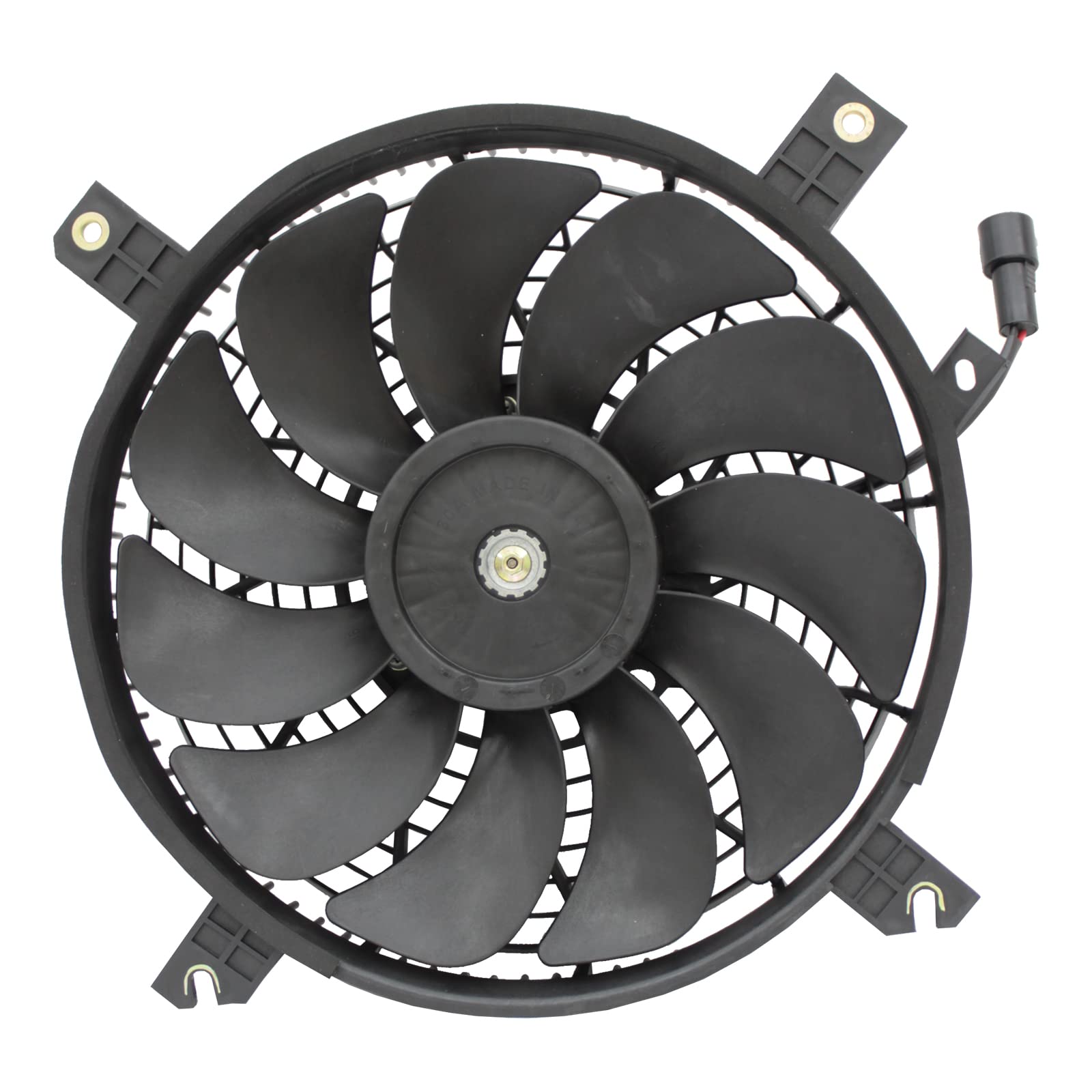 TYG OE Replacement(CAPA Quality) Cooling Fan Extra Silent for 1999-2005 Suzuki Grand Vitara V6/2.5L, 2002-2003 Vitara DENSO 1.6L