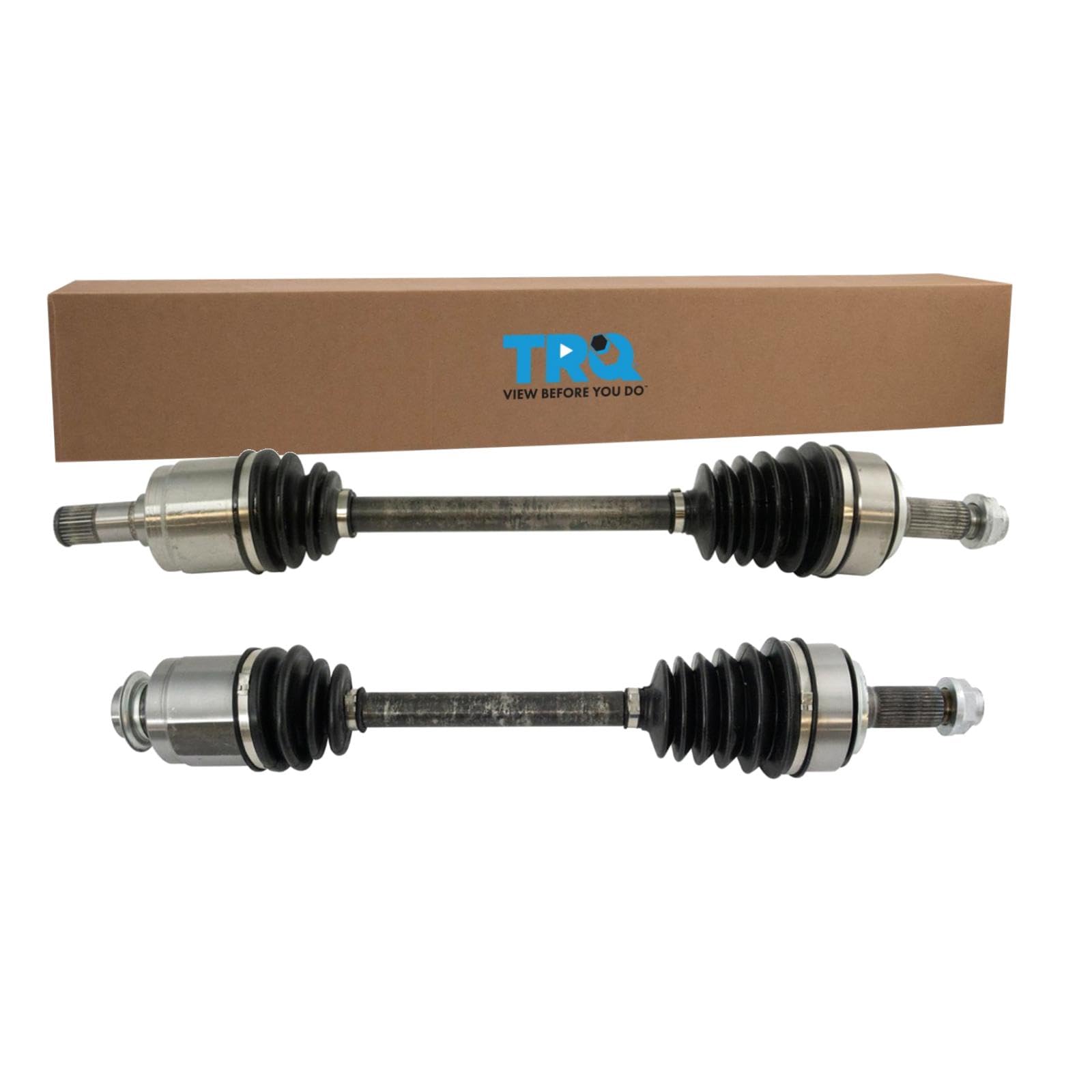 Trq Front Cv Axle Shaft Assembly Set Compatible With 2008-2012 Honda Accord