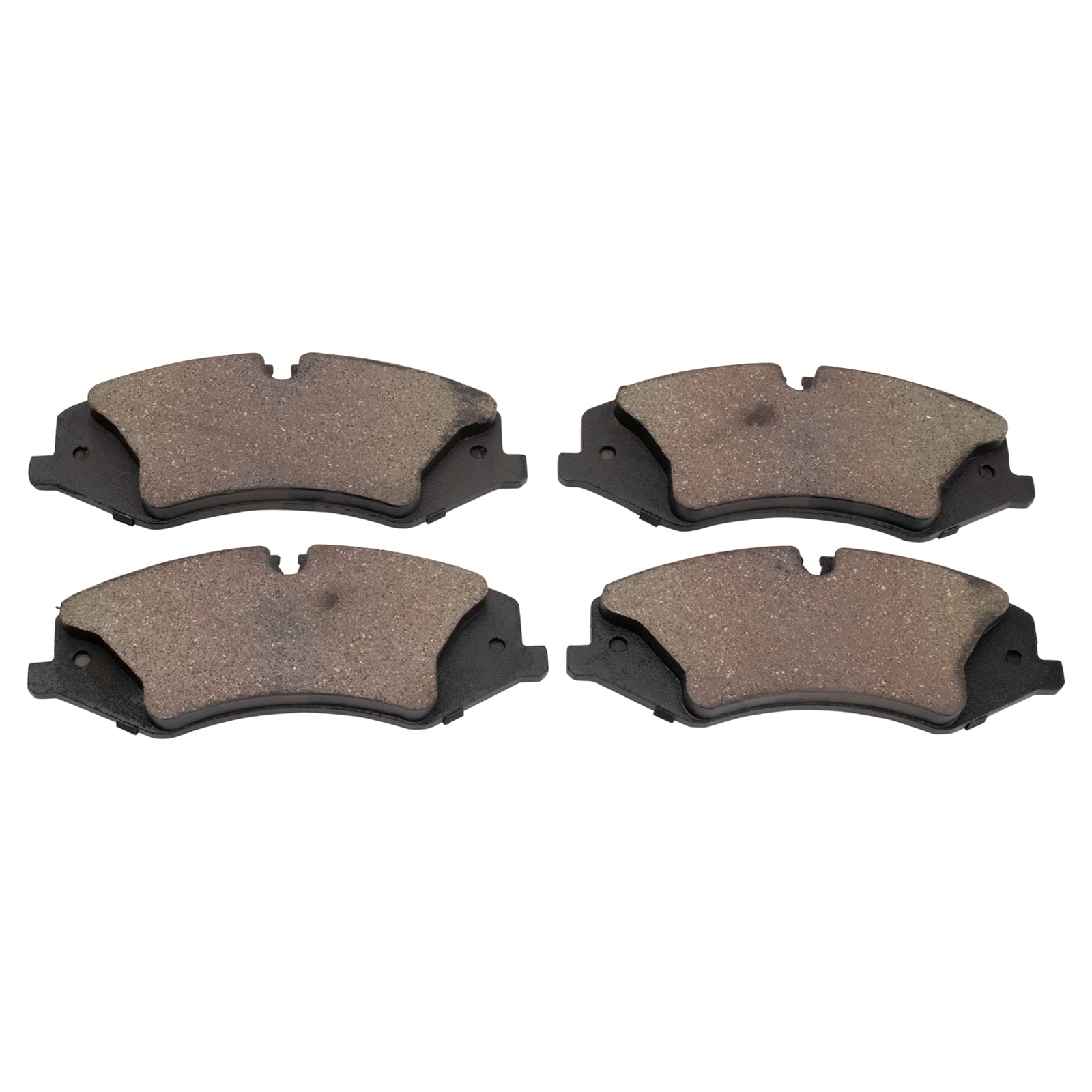 TRQ Front Brake Pads Ceramic Compatible with 2010-2012 Land Rover 2010 Range Rover Sport