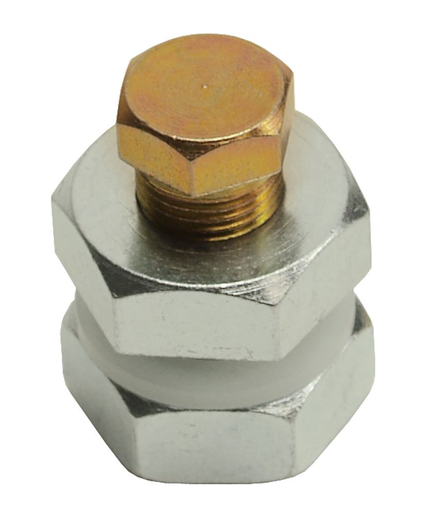 Derale-13010 Trans Pan Drain Plg, Silver