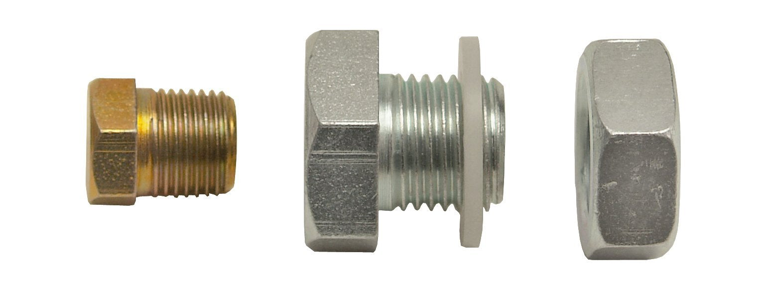 Derale-13010 Trans Pan Drain Plg, Silver