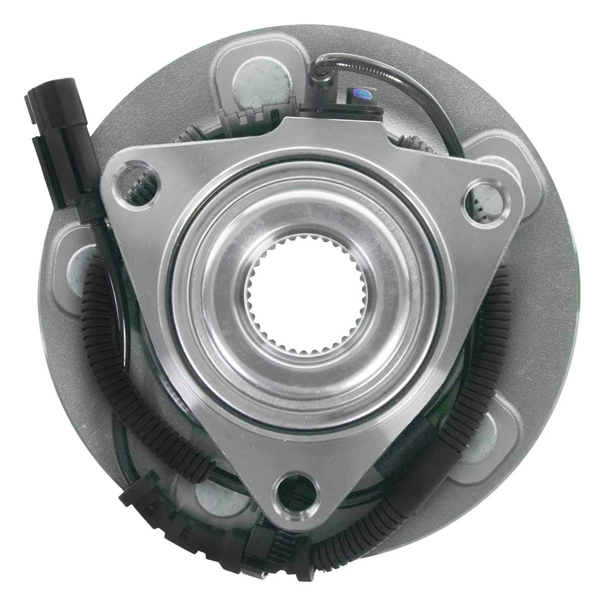 Autoshack Front Wheel Hub Bearing Replacement For 2012 2013 2014 2015 2016 2017 2018 Ram 1500 2019 Ram 1500 Classic 3.0L 3.6L 3.7L 4.7L 5.7L V6 V8 4Wd Rwd 5-Lug Hb615153