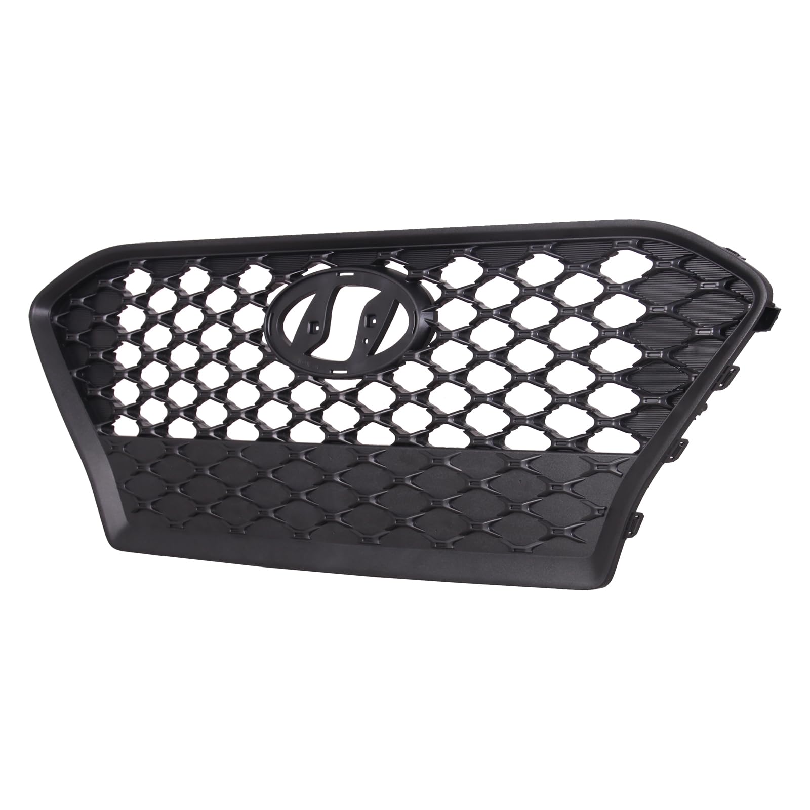 TYG (CAPA QUALITY) Front Grille Compatible with 2018-2021 Hyundai Kona Essential/Luxury/Preferred/SE/SEL/SEL Plus/Night, ABS OEM
