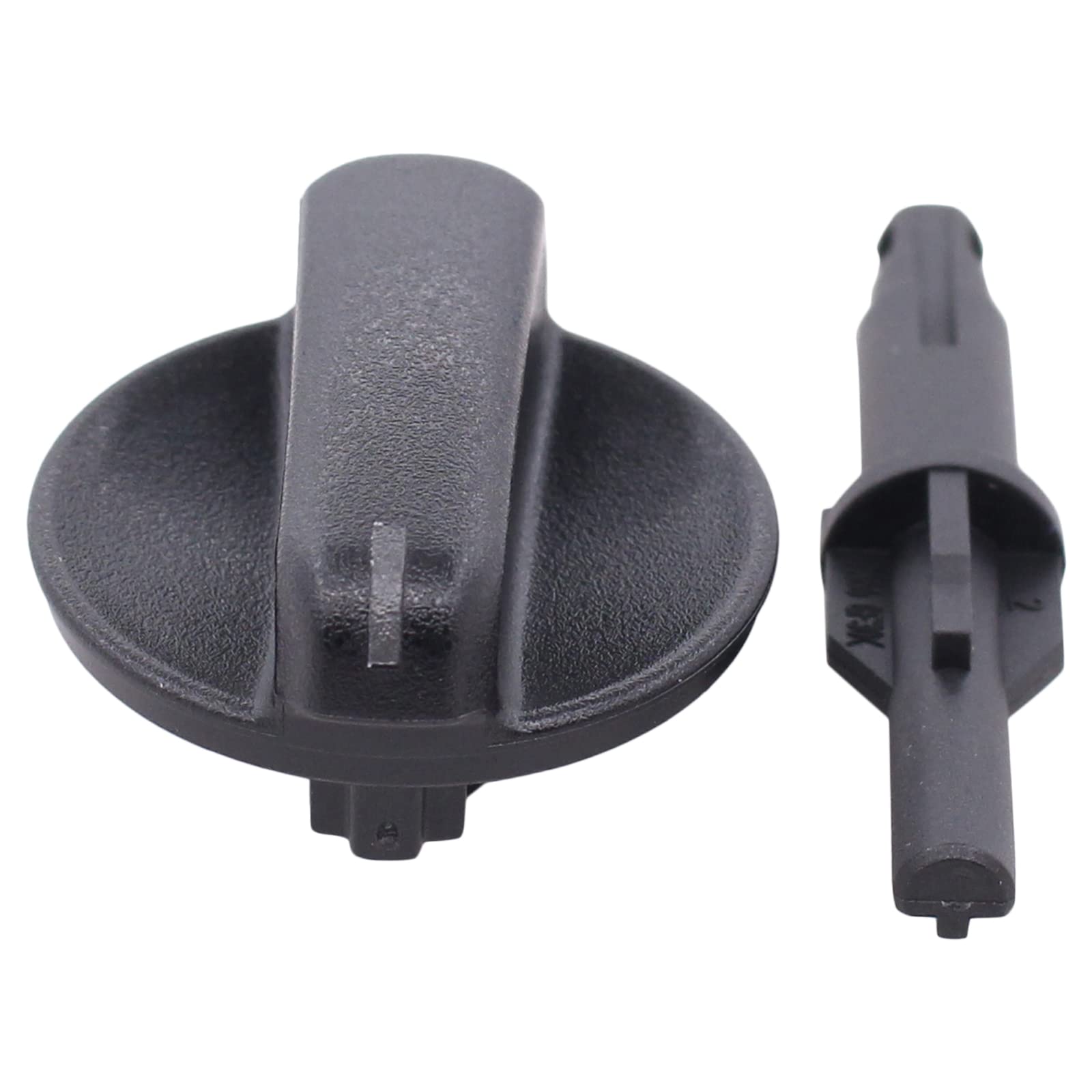Applianpar Climate Heater Control Knob And Shaft Stem For Mitsubishi Lancer Outlander 2002-2006