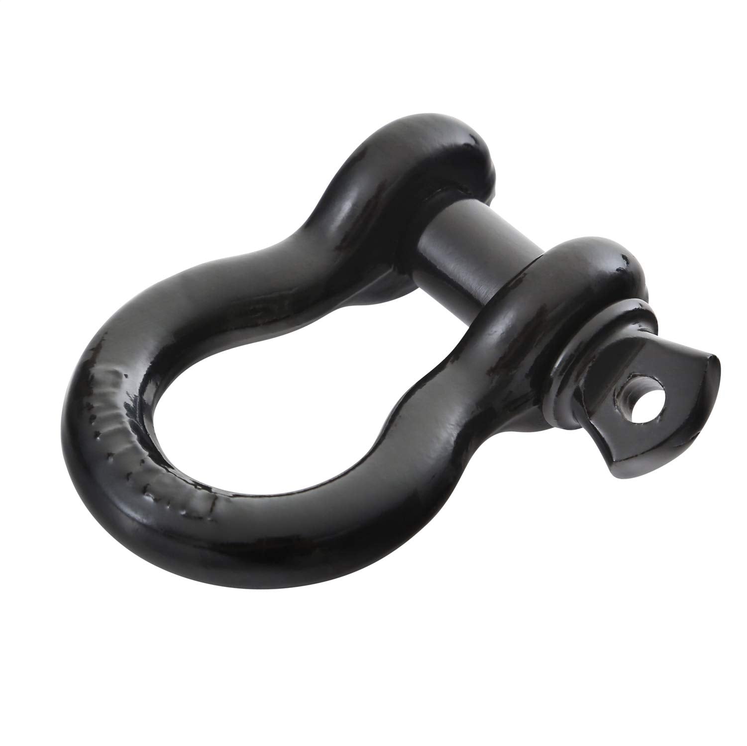 Smittybilt 13046B D-Ring Shackle 1/2 Threaded Pin 2.0 Ton Rating Black